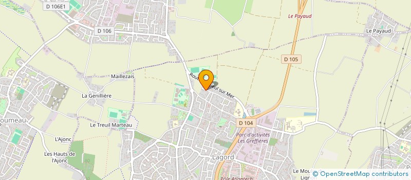 localisation de l'entreprise SCI DUVIVIER  LAGORD