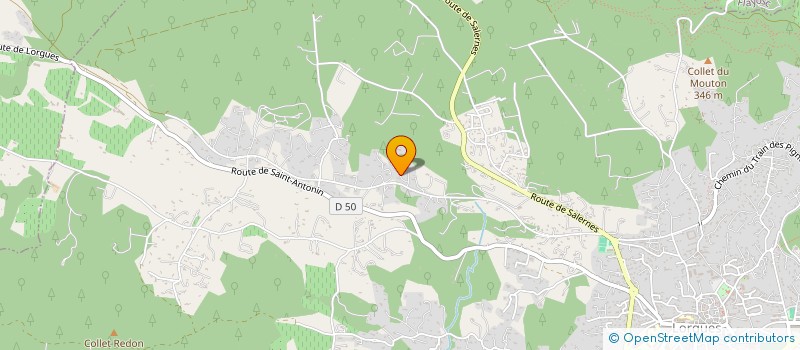 localisation de l'entreprise SCI DUVIVIER-CAILLOL  LORGUES