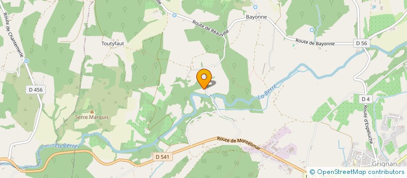 localisation de l'entreprise SCI DUVOLT  GRIGNAN