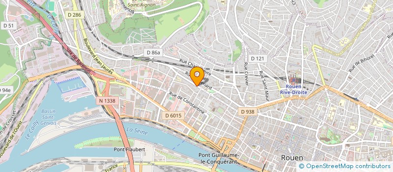 localisation de l'entreprise SCI DUZANSKI-LARQUEY à ROUEN