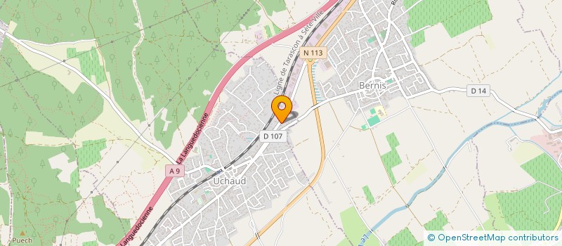 localisation de l'entreprise SCI DV  UCHAUD