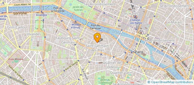 localisation de l'entreprise SCI DV PERAIN  PARIS