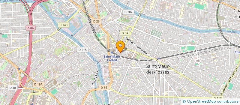 localisation de l'entreprise SCI DVORAM PATRIMOINE à SAINT-MAUR-DES-FOSSES