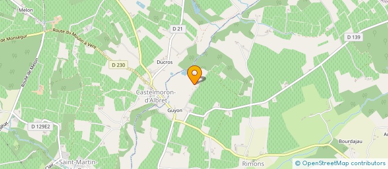 localisation de l'entreprise SCI DVP  RIMONS