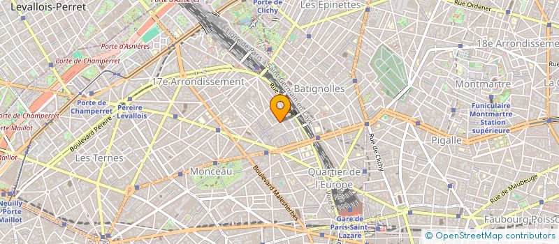 localisation de l'entreprise SCI DWEA  PARIS