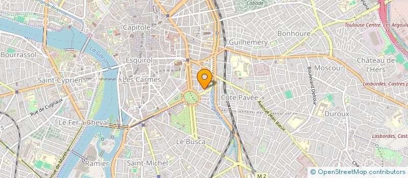 localisation de l'entreprise SCI DYA MAN à TOULOUSE