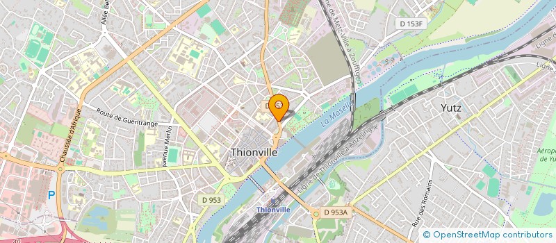localisation de l'entreprise SCI DYADE à THIONVILLE