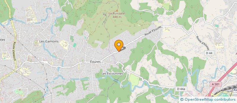 localisation de l'entreprise SCI DYAKA à AUBAGNE