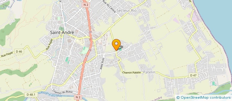 localisation de l'entreprise SCI DYALL RABEZAKARISON à SAINT-ANDRE