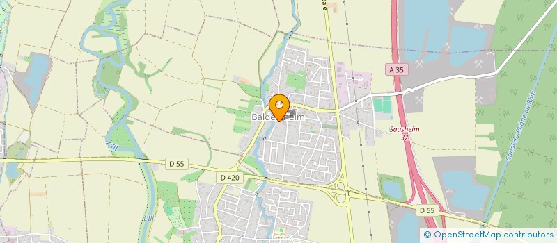 localisation de l'entreprise SCI DYAMANTIIS  BALDERSHEIM