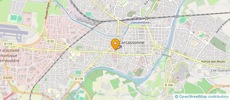 localisation de l'entreprise SCI DYCK à CARCASSONNE