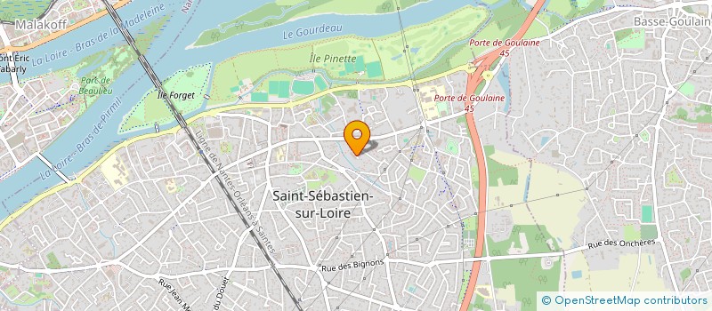 localisation de l'entreprise SCI DYKALT à SAINT-SEBASTIEN-SUR-LOIRE