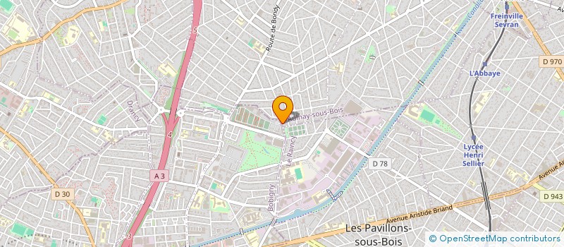 localisation de l'entreprise SCI DYLA à AULNAY-SOUS-BOIS