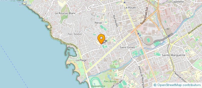 localisation de l'entreprise SCI DYLANE IMMO à MARSEILLE