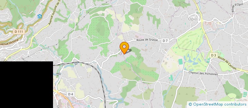 localisation de l'entreprise SCI DYLY à GRASSE