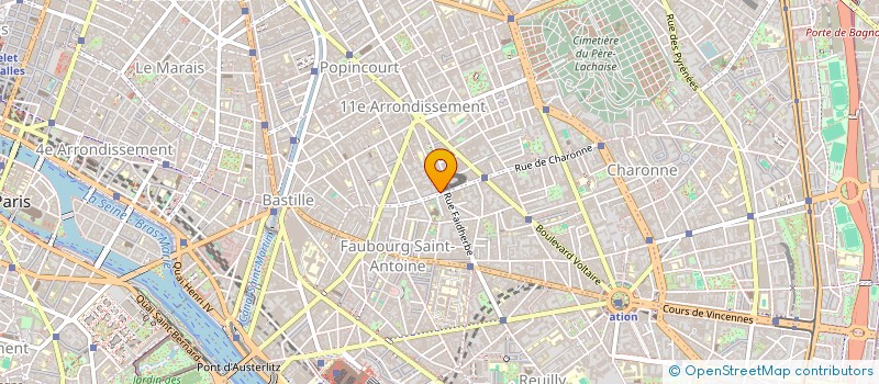 localisation de l'entreprise SCI DYMA BOISSIERES  PARIS