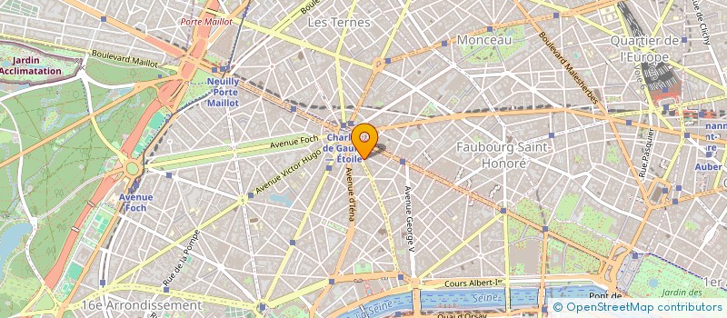 localisation de l'entreprise SCI DYMA CANNES  PARIS