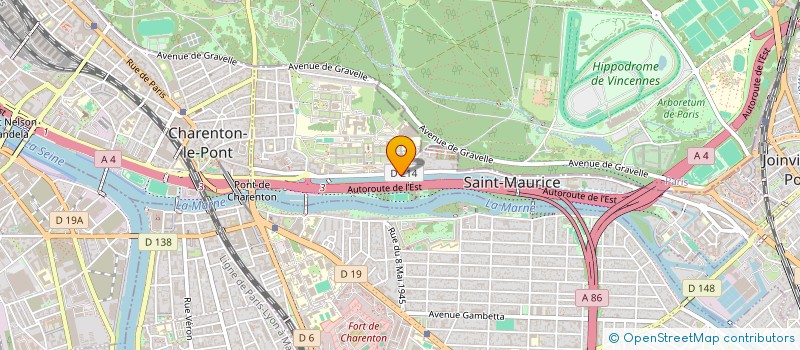 localisation de l'entreprise SCI DYMAPSTEM  CHENNEVIERES-SUR-MARNE