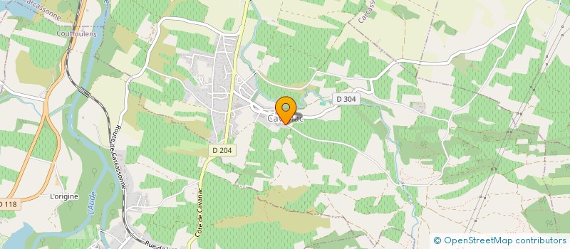 localisation de l'entreprise SCI DYME  CAVANAC