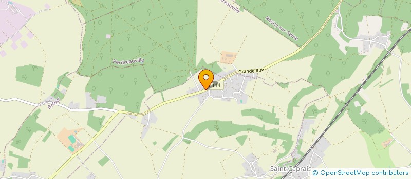 localisation de l'entreprise SCI DYMEOO PRESTIGE I  BOISSY-MAUVOISIN