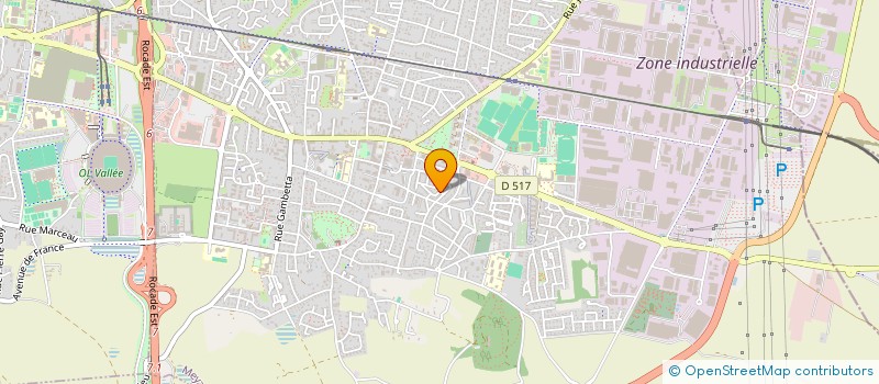 localisation de l'entreprise SCI DYNA  MEYZIEU