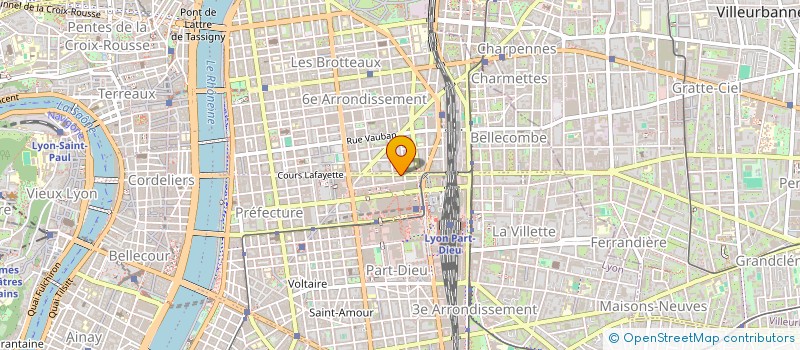 localisation de l'entreprise SCI DYNABIO  LYON