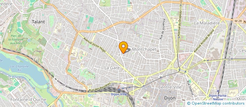 localisation de l'entreprise SCI DYNASTIE à DIJON