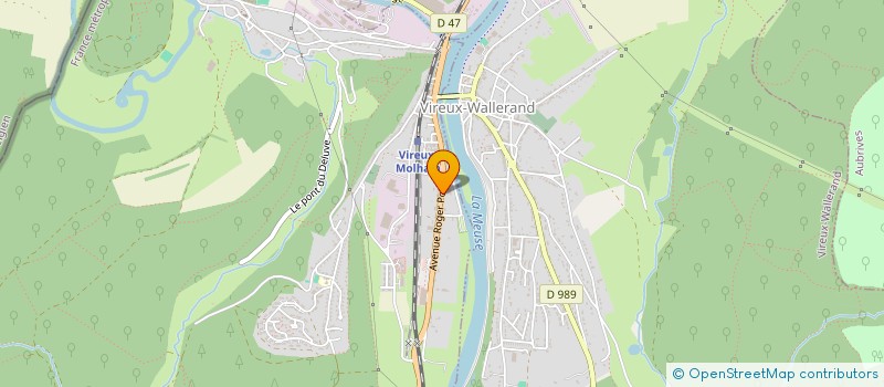 localisation de l'entreprise SCI DYNASTY V  VIREUX-MOLHAIN