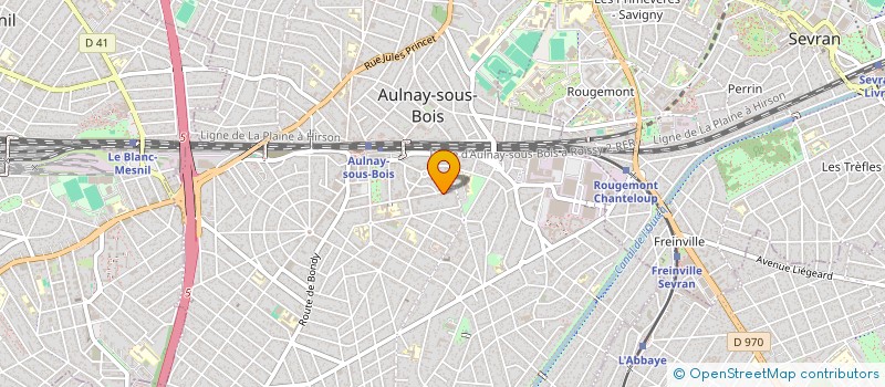 localisation de l'entreprise SCI DZ à AULNAY SOUS BOIS