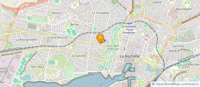 localisation de l'entreprise SCI DZINYO  LA ROCHELLE