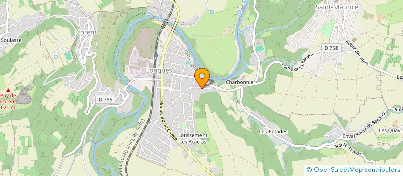 localisation de l'entreprise SCI E 46  VIC-LE-COMTE