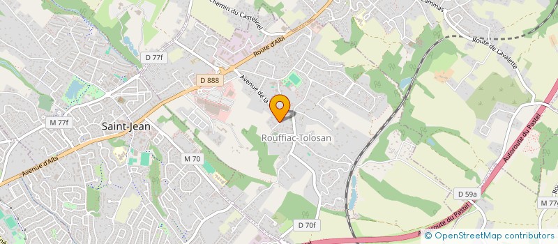 localisation de l'entreprise SCI E.A.P  ROUFFIAC-TOLOSAN