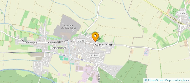 localisation de l'entreprise SCI E&A PATRIMOINE  BETSCHDORF