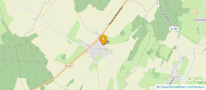 localisation de l'entreprise SCI E.B.R. INVEST  CHANCEY