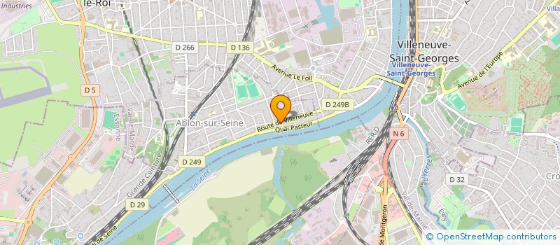 localisation de l'entreprise SCI E.C.E  ABLON-SUR-SEINE