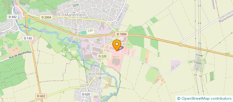 localisation de l'entreprise SCI E.C.L.A  MARLENHEIM