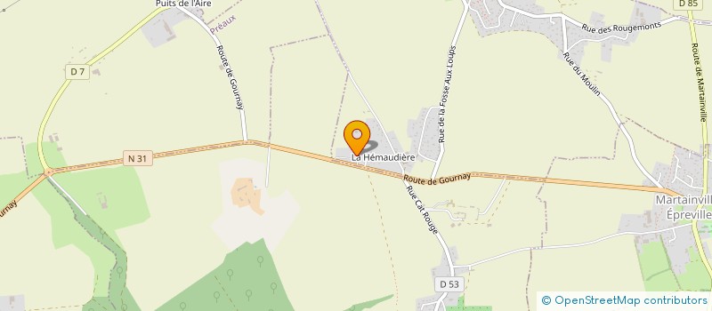 localisation de l'entreprise SCI E.C.LEMARCHAND  SERVAVILLE-SALMONVILLE