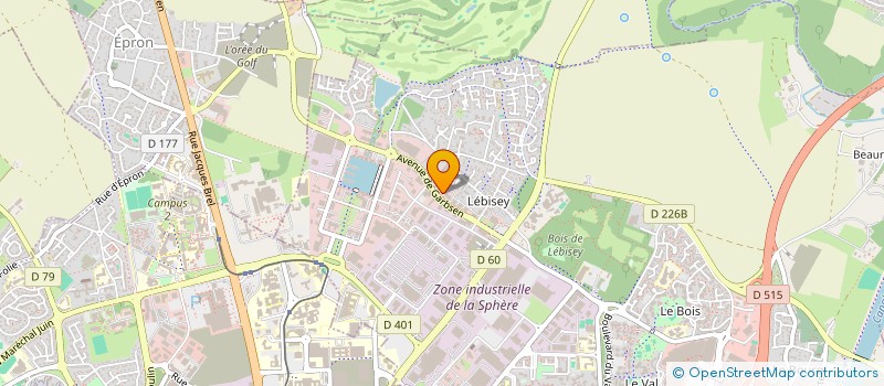 localisation de l'entreprise SCI E.C.S MOUEN à HEROUVILLE-SAINT-CLAIR