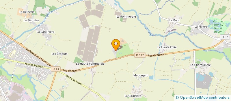 localisation de l'entreprise SCI E.D  MACHECOUL-SAINT-MEME