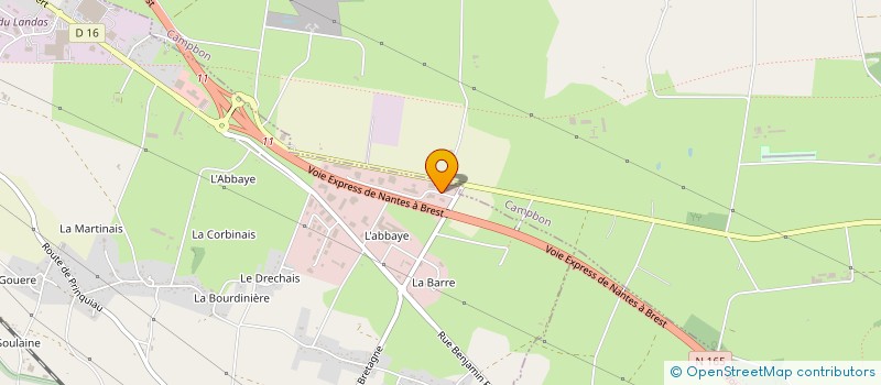 localisation de l'entreprise SCI E.D.J.V. 1  PONTCHATEAU