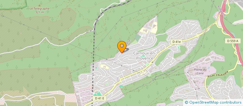 localisation de l'entreprise SCI E.G.M. à CARNOUX-EN-PROVENCE