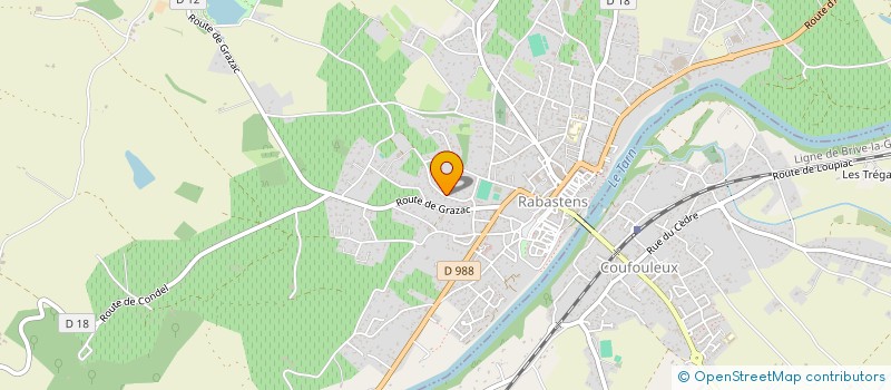 localisation de l'entreprise SCI E HERRIOT  MEZENS