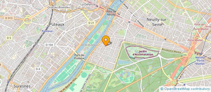 localisation de l'entreprise SCI E.I.R à NEUILLY-SUR-SEINE