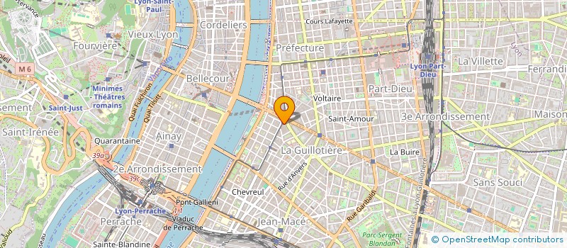 localisation de l'entreprise SCI E J S  LYON