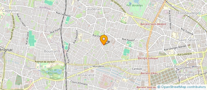 localisation de l'entreprise SCI E K A  BORDEAUX