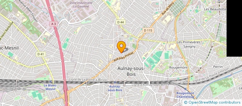 localisation de l'entreprise SCI E.K.A.M.  AULNAY-SOUS-BOIS