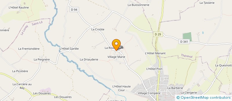 localisation de l'entreprise SCI E.L.IM  MARIGNY-LE-LOZON