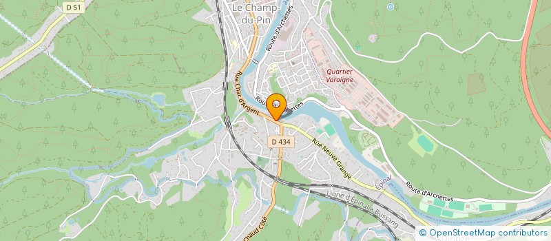 localisation de l'entreprise SCI E. LOC à EPINAL