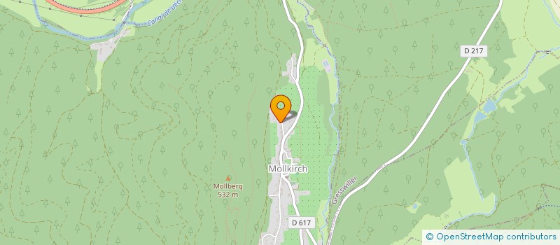 localisation de l'entreprise SCI E.M.D.  MOLLKIRCH