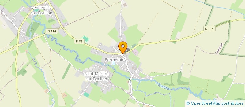 localisation de l'entreprise SCI E.M.D IMMO  BERMERAIN